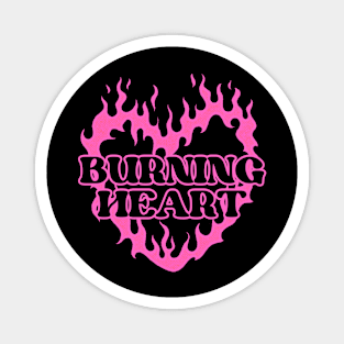 BURNING HEART Magnet